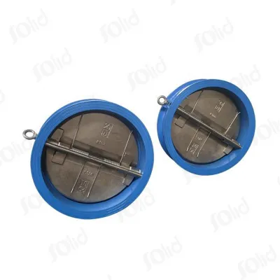 Ductile Iron Dual Plate Wafer Type Check Valve