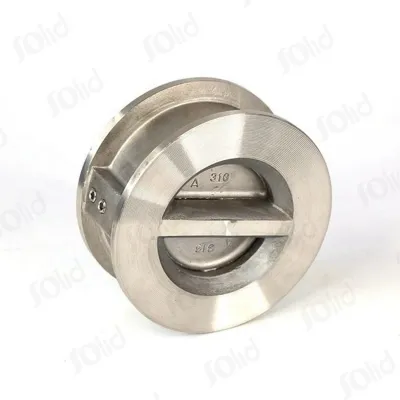 API 594 & 598 Dual Plate Wafer Check Valve