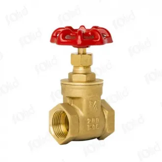 What Is a Brass Gate Valve Used for in Plumbing Systems?