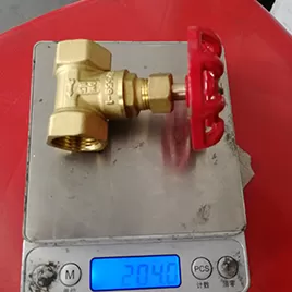 Brass Gate Valve Inspection
