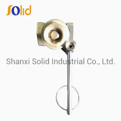 Brass Gate Valve with Lock