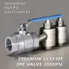Stainless Steel 2PC Ball Valve