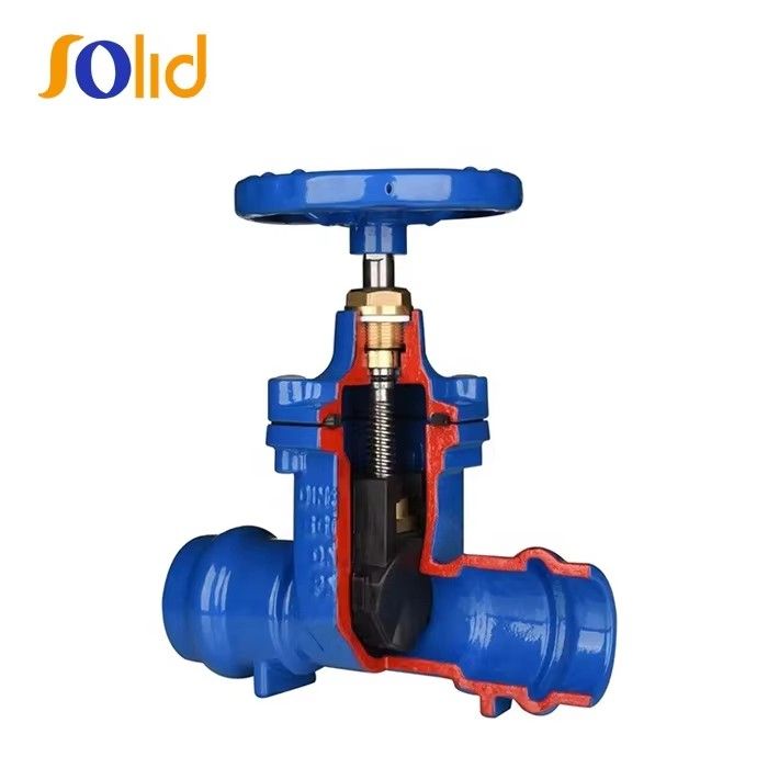 Socket-end Resilient Seated Gate Valve