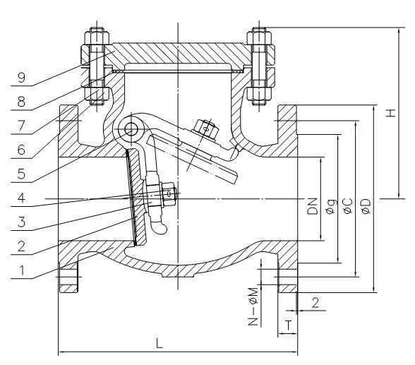 API Swing Check Valve